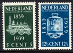 100 jaar Spoorwegen, NVPH 325-326, ongebruikt, Ophalen of Verzenden, T/m 1940, Postfris