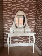 Ikea Hemnes Toilettafel met spiegel, Huis en Inrichting, Tafels | Kaptafels, Ophalen, Gebruikt, 100 tot 150 cm, 50 tot 100 cm