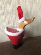 Houten Kerst Eend (Santa Duck), Ophalen