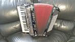 t.k. Accordeon 96 bas 4k, Muziek en Instrumenten, Accordeons, Toetsaccordeon, Zo goed als nieuw, 96-bas, Met riemen