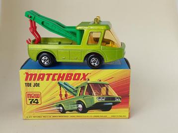 TOE JOE MATCHBOX No72 UIT 1972 ONBESPEELD MET DOOSJE beschikbaar voor biedingen