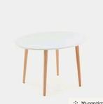 Uitschuifbare ronde eettafel Kave Home, Ophalen, Rond, Zo goed als nieuw, Vijf personen of meer