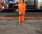 Abaya jurk, Ophalen of Verzenden, Zo goed als nieuw, Oranje, Onder de knie