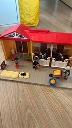Mooie playmobil meeneem paardenstal, Ophalen, Gebruikt