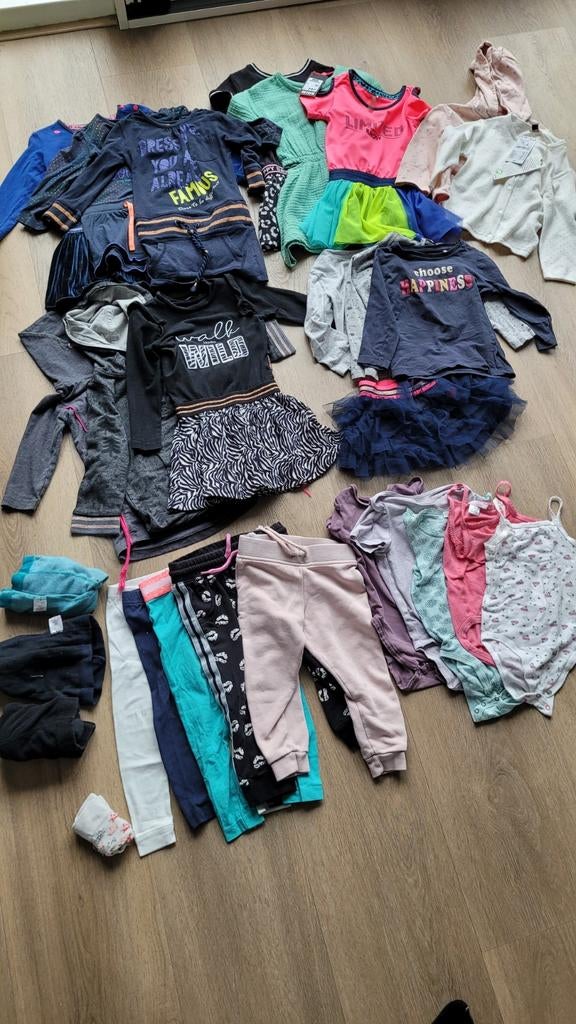 Meisjeskleding maat 86/92 met o.a. B.Nosi, Quapi en name it., Ophalen of Verzenden, Maat 92