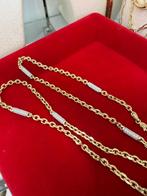 Prachtige 14 karaats gouden ketting, Ophalen of Verzenden, Goud