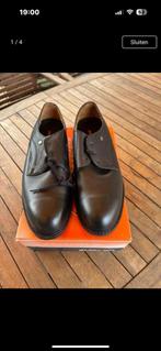 VEILIGHEIDSSCHOENEN LEER GERBA SUPER VORM MAAT 46 (foto’s), Zwart, Nieuw, Ophalen of Verzenden, GERBRA