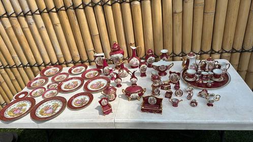 Antiek Limoges France Servies - 56 Delig 24k goud, Antiek en Kunst, Antiek | Servies compleet, Ophalen