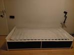 ikea, Huis en Inrichting, Slaapkamer | Bedden, Ophalen, Gebruikt, 90 cm, Eenpersoons