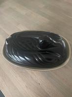 Brocante patevorm / terrine Eend mat zwart, Ophalen