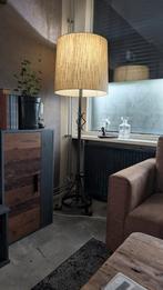 Antieke lamp uit midden 20e eeuw, Huis en Inrichting, Lampen | Vloerlampen, Ophalen of Verzenden, Zo goed als nieuw, Minder dan 100 cm