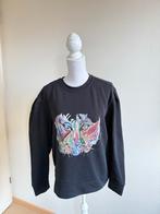 Aaiko Zwarte Sweater Maat L, Ophalen of Verzenden, Zo goed als nieuw, Maat 42/44 (L), Zwart