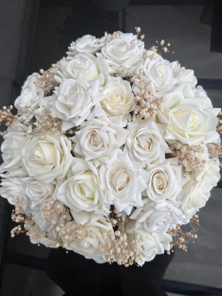 Mooie autoboeket, Kleding | Dames, Trouwkleding en Trouwaccessoires, Zo goed als nieuw, Accessoires, Ophalen of Verzenden