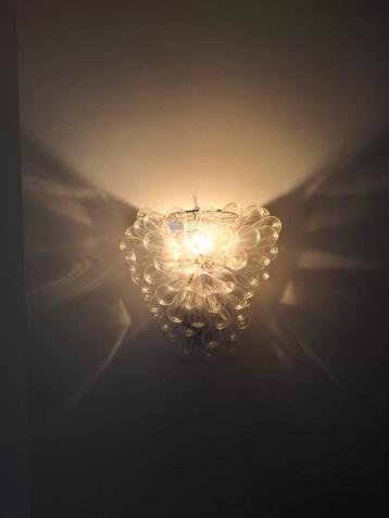 DESIGN - Mondgeblazen Glazen Druiventros Wandlampen beschikbaar voor biedingen