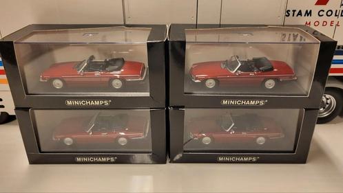 Minichamps Jaguar XJS Convertible Cranberry Red - 1980, Hobby en Vrije tijd, Modelauto's | 1:43, Zo goed als nieuw, Auto, MiniChamps
