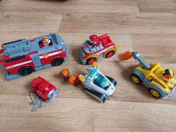 Paw Patrol auto's en figuren beschikbaar voor biedingen
