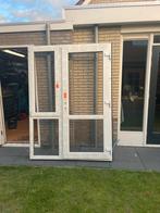 Rehau kunstof kozijn met deur en raam, Doe-het-zelf en Verbouw, Kozijnen en Schuifpuien, Ophalen, Zo goed als nieuw, Kunststof