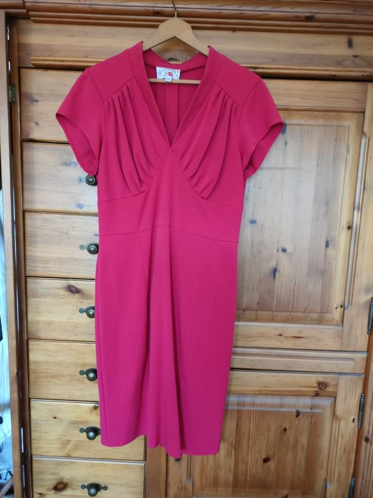 Miss Candyfloss pencil dress, Kleding | Dames, Jurken, Maat 46/48 (XL) of groter, Ophalen of Verzenden, Zo goed als nieuw, Knielengte
