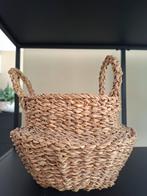 Nieuwe Zeegras Mand Hema - 20cm Hoog, Huis en Inrichting, Mand, Rond, Nieuw, Ophalen of Verzenden
