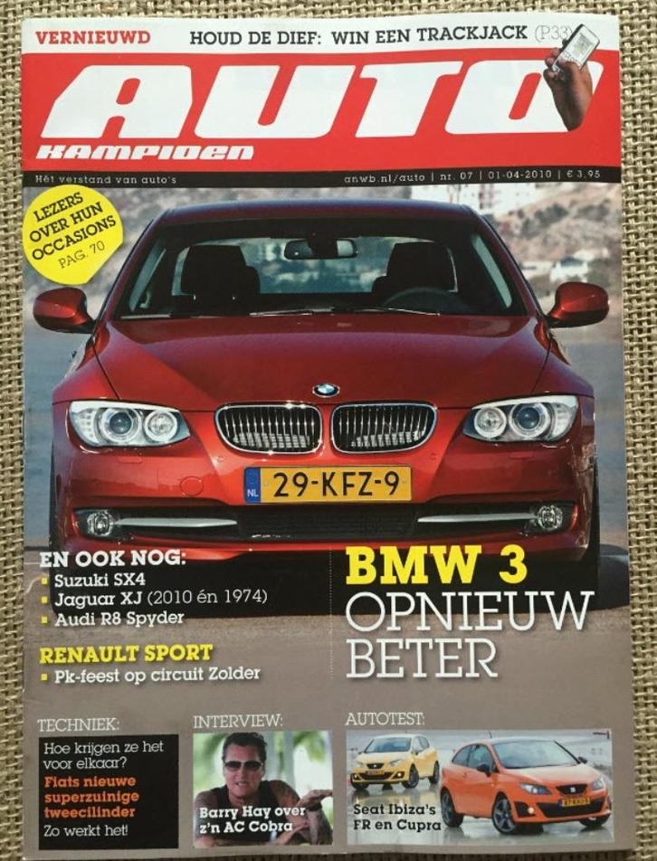 AK: Jaguar XJ, Alfa 147, BMW E92 en E93, Renault Clio RS, Boeken, Auto's | Folders en Tijdschriften, Zo goed als nieuw, Algemeen