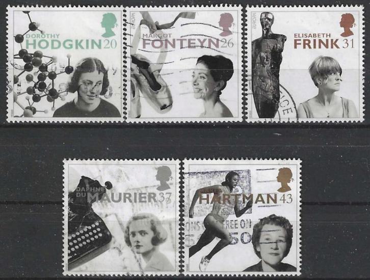 Engeland 300, Postzegels en Munten, Postzegels | Europa | UK, Gestempeld, Ophalen of Verzenden
