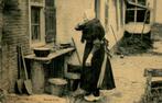 Zandvoort - Binnenhofje, Verzamelen, Ophalen of Verzenden, Voor 1920, Gelopen, Noord-Holland
