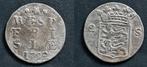 Dubbele wapenstuiver West Frisia 1792, Verzenden, Vóór koninkrijk, 10 cent, Zilver