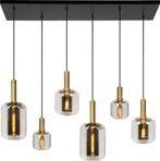 Lucide JOANET - Hanglamp - 6xE27 - Fumé, Huis en Inrichting, Lampen | Hanglampen, 50 tot 75 cm, Ophalen of Verzenden, Zo goed als nieuw