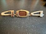 Peugeot 404 Logo Achterkant, Ophalen of Verzenden, Gebruikt, Achter, Peugeot