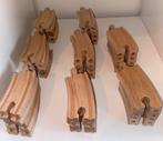 BRIO Gebogen korte Rails 9 cm, 40 stuks, Zo goed als Nieuw !, Kinderen en Baby's, Ophalen of Verzenden, Zo goed als nieuw, Duw- of Trekspeelgoed