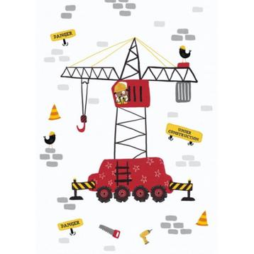 Same en Luca behang heftrucks/werktuigen/unicorns beschikbaar voor biedingen