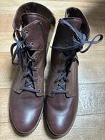 Zgan bruine laarsjes, Ophalen of Verzenden, Zo goed als nieuw, Bruin