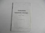 voorbereidende Gymnastische oefeningen uit 1914, Ophalen of Verzenden, Landmacht, Nederland, Boek of Tijdschrift