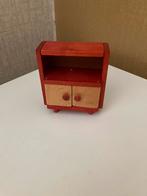 Poppenhuis meubels twee houten kastjes, Verzamelen, Poppenhuizen en Toebehoren, Ophalen of Verzenden, Zo goed als nieuw, Poppenhuis