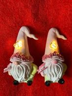 Kabouters met lampje in muts / Nieuw !, Ophalen of Verzenden, Zo goed als nieuw