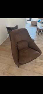 Leolux Fauteuil Leer - Stijlvolle Zitplaats zgan!, Ophalen of Verzenden, Zo goed als nieuw, Leer, 75 tot 100 cm