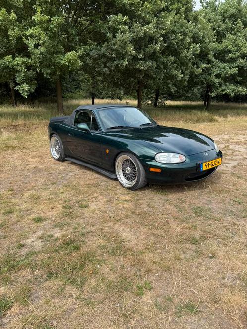 Mazda MX-5 1.6, openluchtfilter, zeer mooie fijne auto!, Auto's, Mazda, Particulier, MX-5, ABS, Airbags, Bluetooth, Centrale vergrendeling