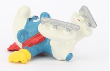 Smurfen - Schaats Smurf liggend - NIEUW  - 20121 beschikbaar voor biedingen