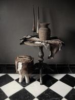 Marlin tooth op standaard hoorn gewei zebu watusi taxidermie, Ophalen of Verzenden, Nieuw, Overige soorten, Gewei of Kop