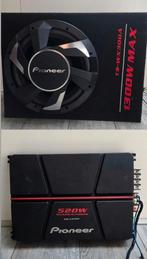 Pioneer Subwoofer + Versterker Set - Zo Goed Als Nieuw!, Auto diversen, Autospeakers, Ophalen of Verzenden, Zo goed als nieuw