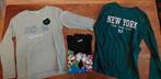 3 leuke shirts met lange mouw maat 134-140, Ophalen of Verzenden, Zo goed als nieuw, Jongen of Meisje, Shirt of Longsleeve