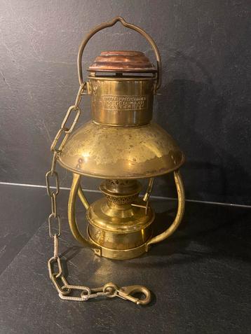 Antieke Scheepslantaarn / scheepslamp / olielamp beschikbaar voor biedingen