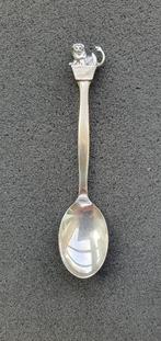 verzilverde theelepel ING, Antiek en Kunst, Antiek | Bestek, Ophalen of Verzenden