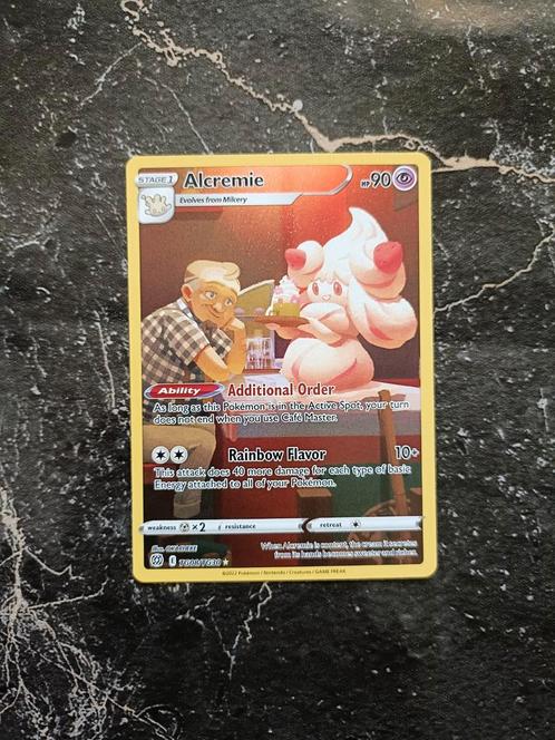 Alcremie #TG08 - Brilliant Strars, Hobby en Vrije tijd, Verzamelkaartspellen | Pokémon, Zo goed als nieuw, Ophalen of Verzenden