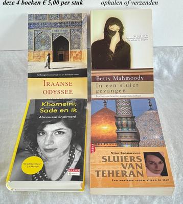 4 boeken Iran € 5 p/s of  2 voor € 7,50 Iraanse schrijvers beschikbaar voor biedingen