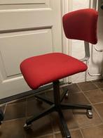 Gispen vintage bureaustoel, Huis en Inrichting, Bureaustoelen, Gebruikt, Bureaustoel, Ophalen, Rood