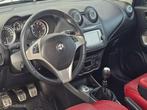Alfa Romeo MiTo 0.9 TwinAir Exclusive | Leer | Navi | Airco, Voorwielaandrijving, 101 pk, Gebruikt, Euro 6