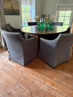 6 Linteloo fauteuils, Huis en Inrichting, Ophalen, Gebruikt, 75 tot 100 cm, Landelijk