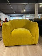 Fauteuil stoel geel stof nieuw lounge seat, Ophalen, Nieuw, Stof