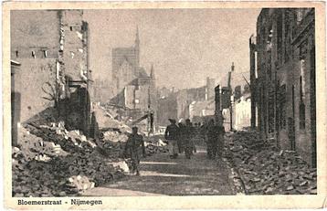 700701 Nijmegen Bloemerstraat 1946 Gld Postzegel Afgeweekt  beschikbaar voor biedingen